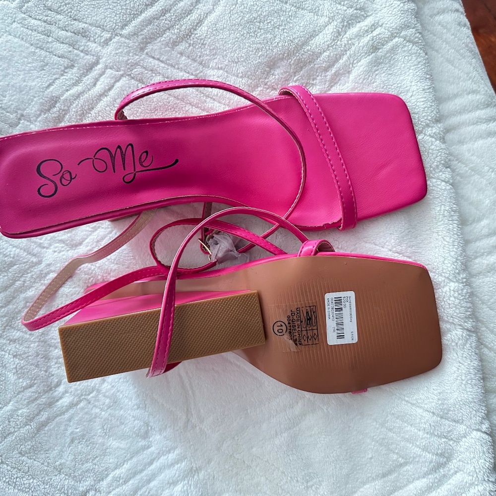 Pink Wedge